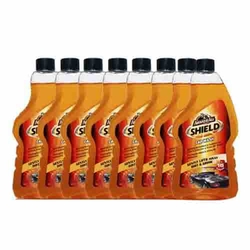 Armor All Shield Car Wash - Dirt And Grime Cleaner With Maximum Shine And Protection (520 ml, Pack Of 8)